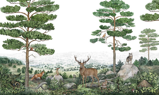 Forest Vista Peel and Stick Wallpaper Murals