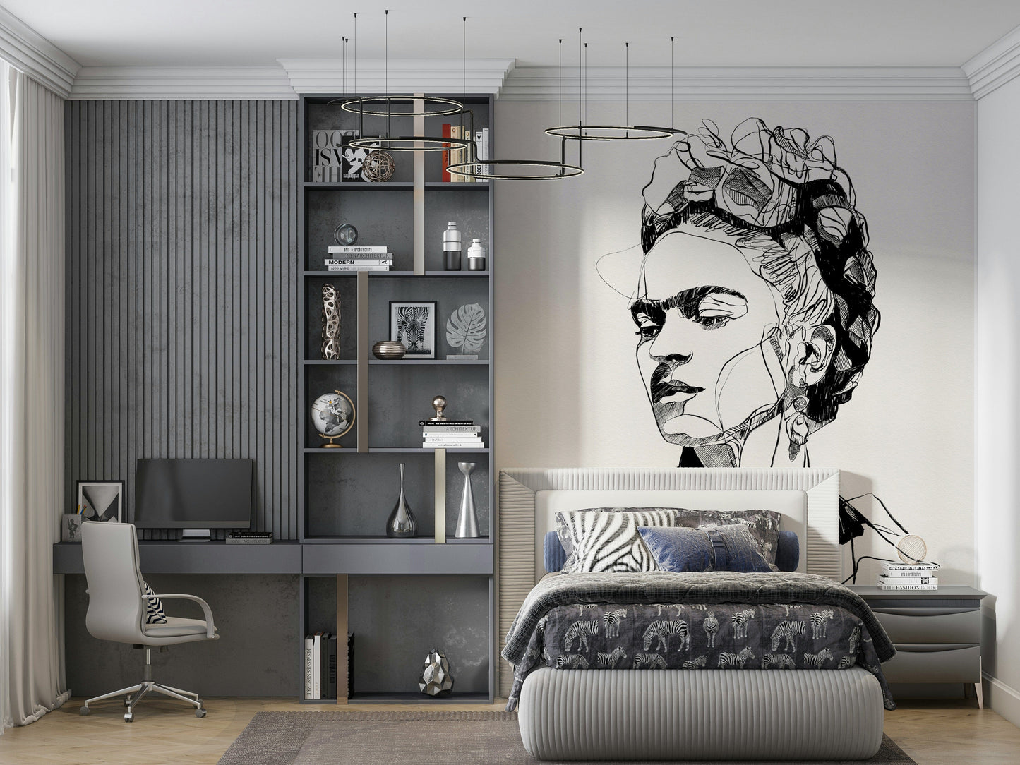 Katkeamaton seinämaalaus