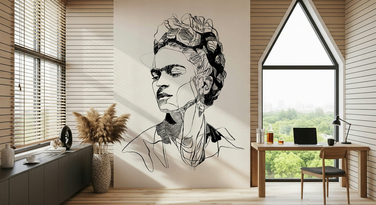 Katkeamaton seinämaalaus