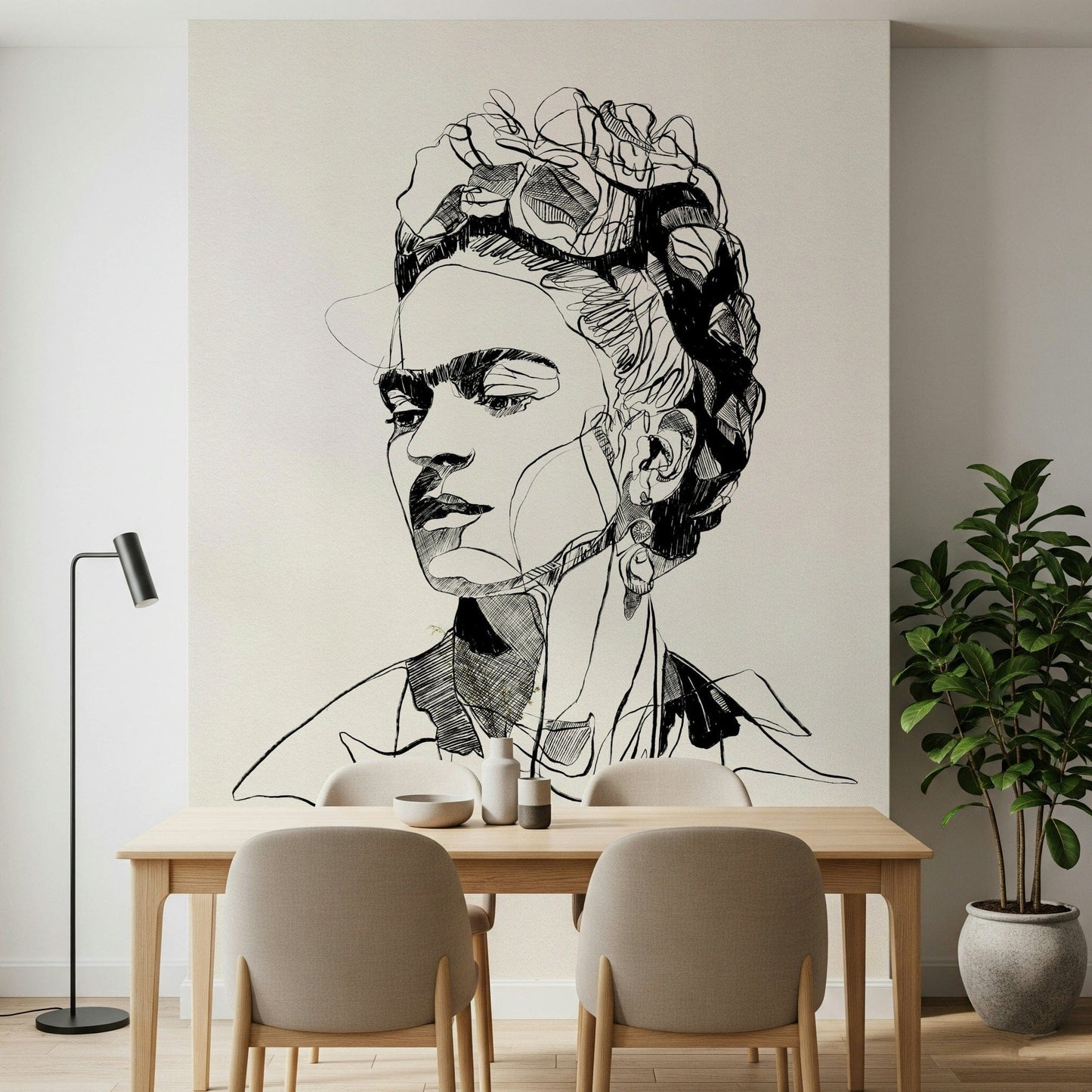 Katkeamaton seinämaalaus