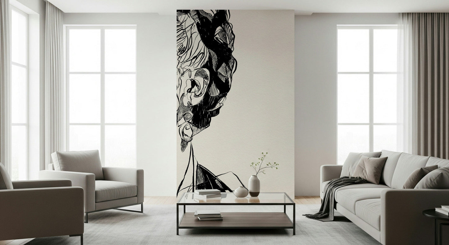 Katkeamaton seinämaalaus