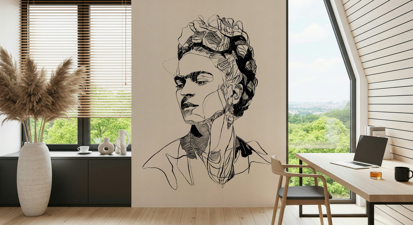 Katkeamaton seinämaalaus