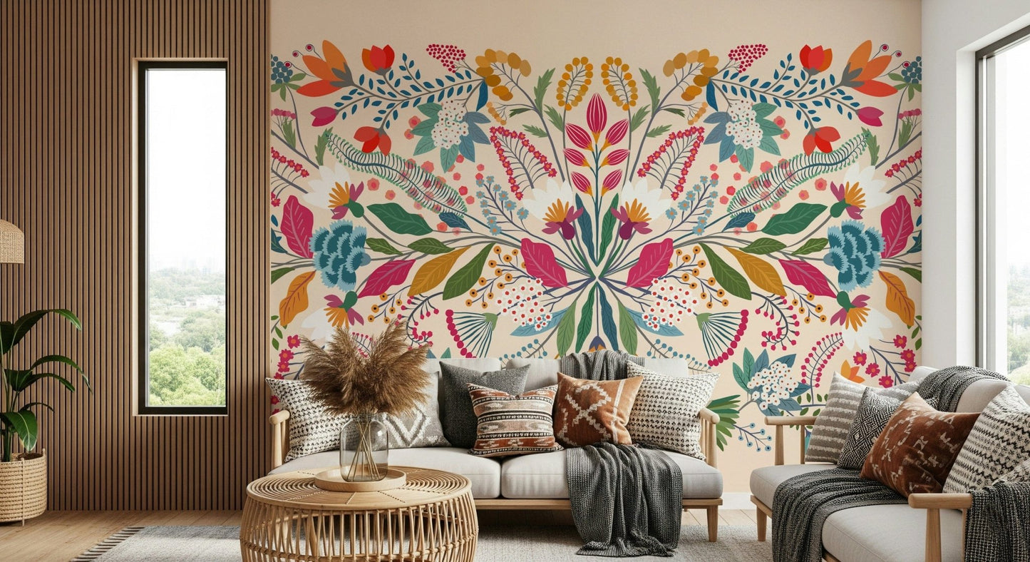 Frida's Garden Wall Mural