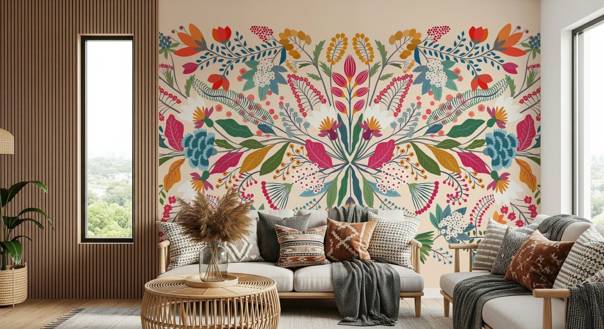 Frida's Garden Wall Mural