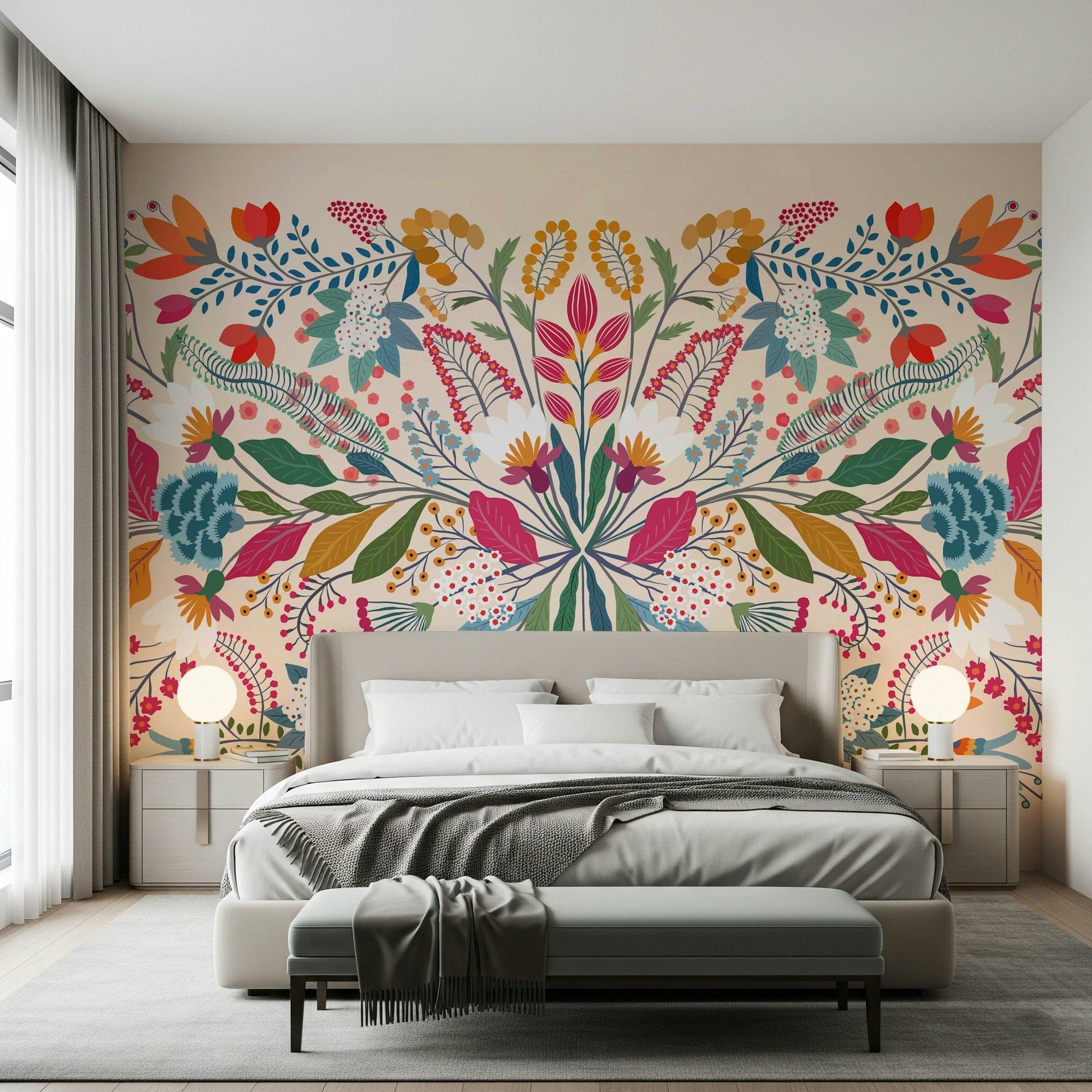 Frida's Garden Wall Mural