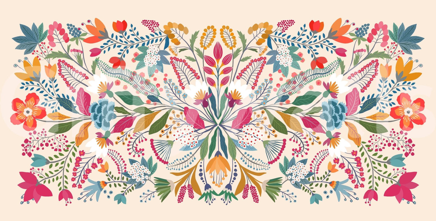 Frida's Garden Wall Mural