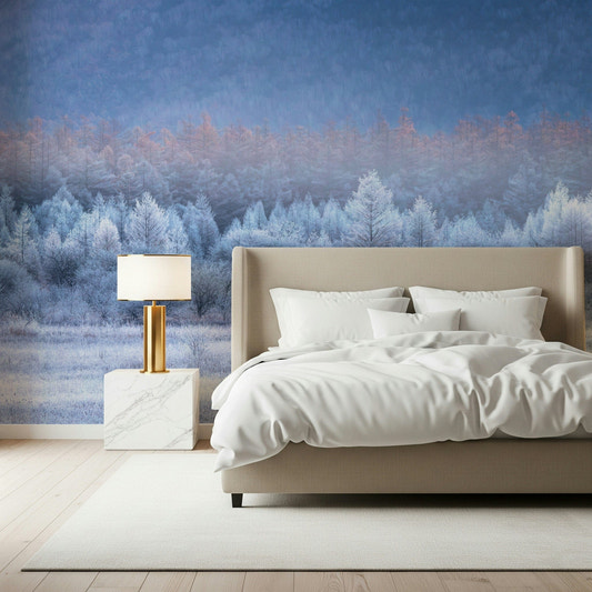 Frozen Dawn Vista Wall Mural -2593096