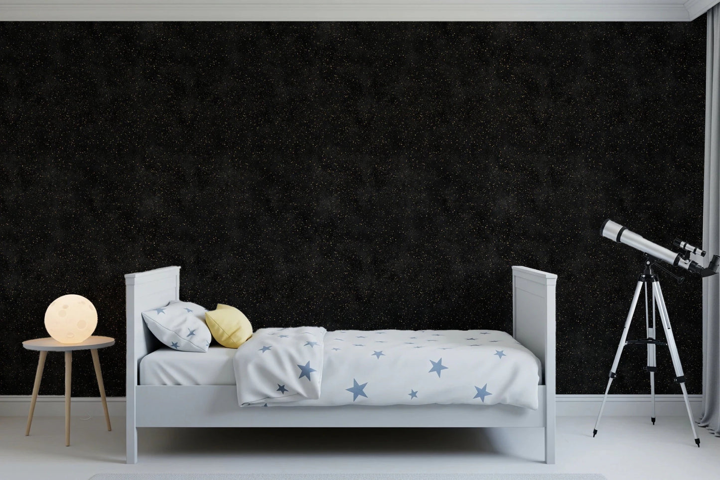 Galactic Star Field - Charcoal Wallpaper⁠