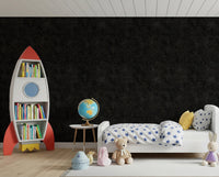 Galactic Star Field - Charcoal Wallpaper⁠