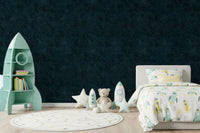 Galactic Star Field - Petrol Wallpaper⁠