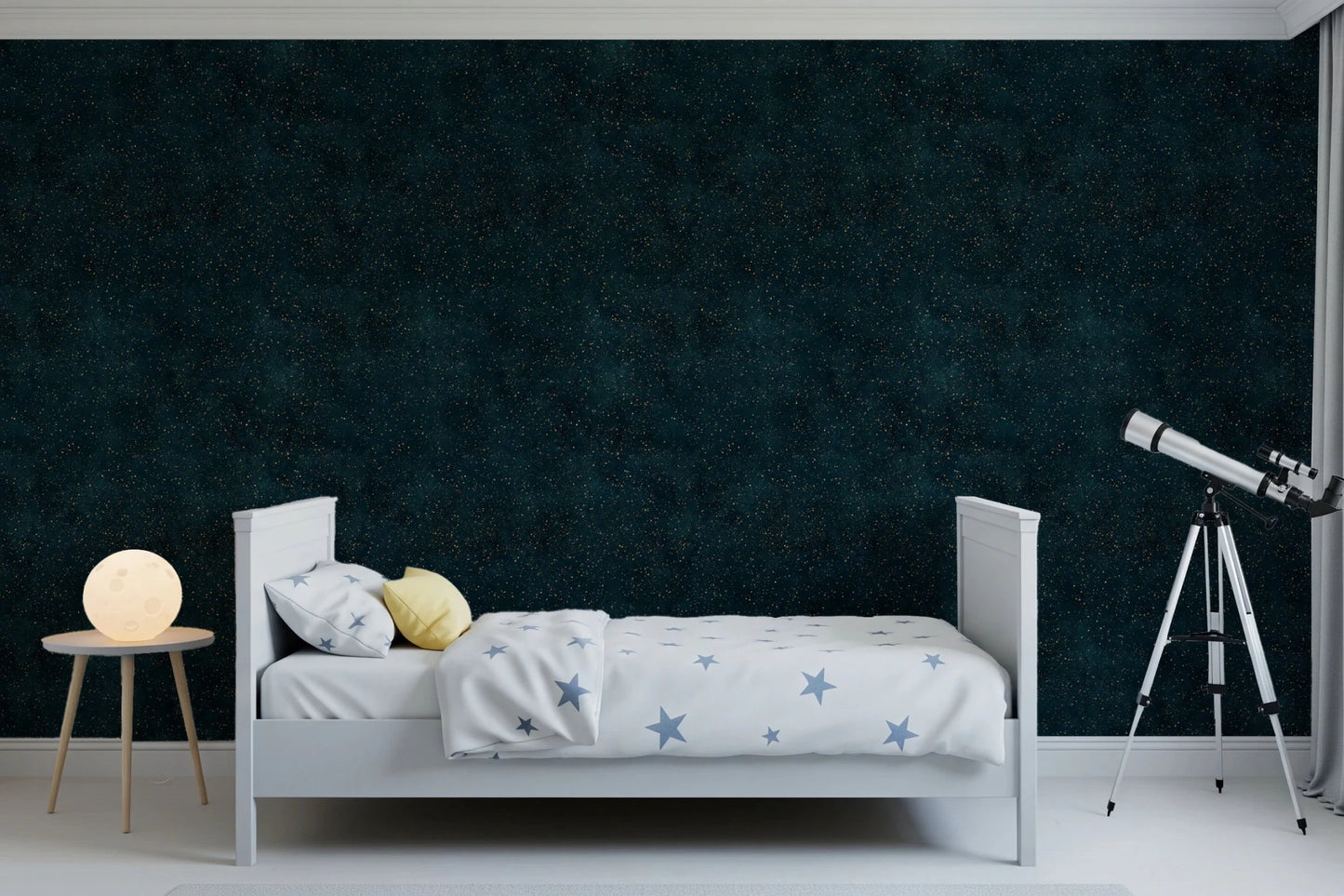 Galactic Star Field - Petrol Wallpaper⁠