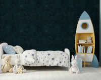 Galactic Star Field - Petrol Wallpaper⁠