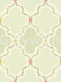 Garden Trellis Wallpaper⁠
