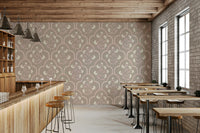 Wide perspective showing Garden Trellis repeating design.