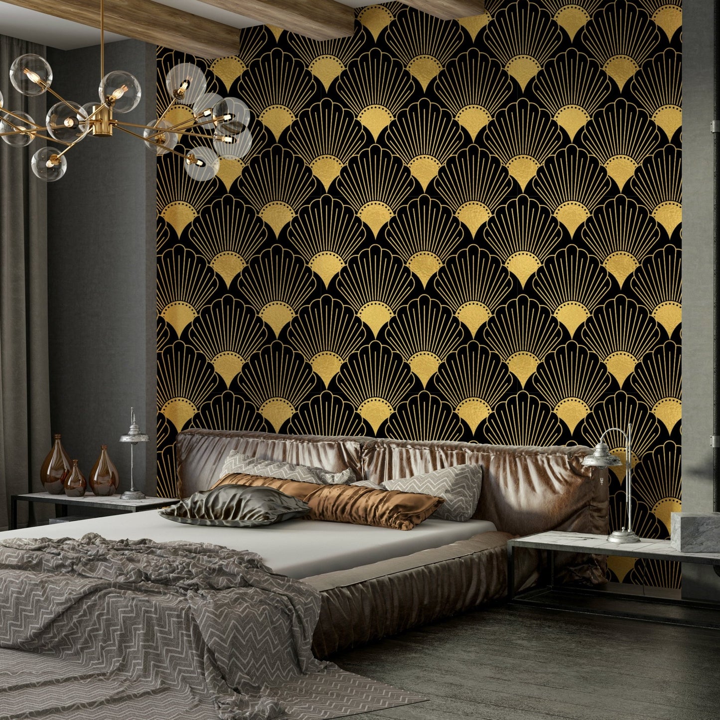 detailed art deco pattern

