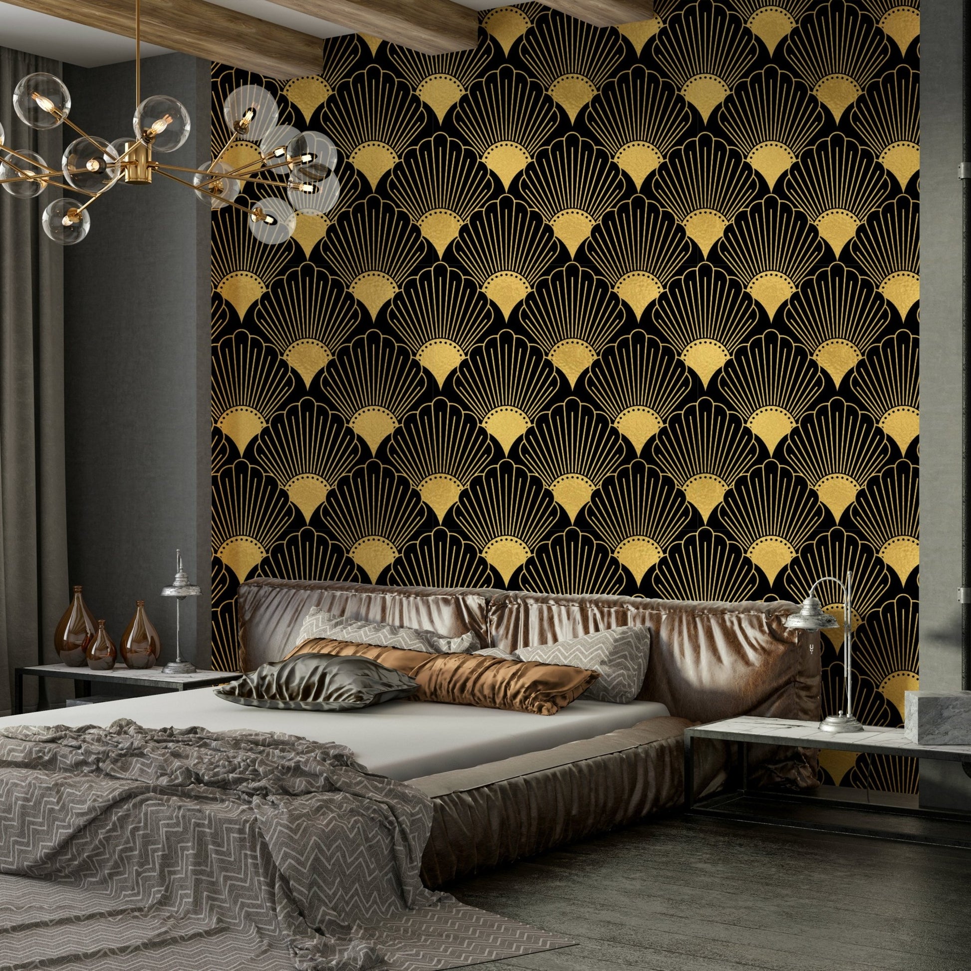 detailed art deco pattern

