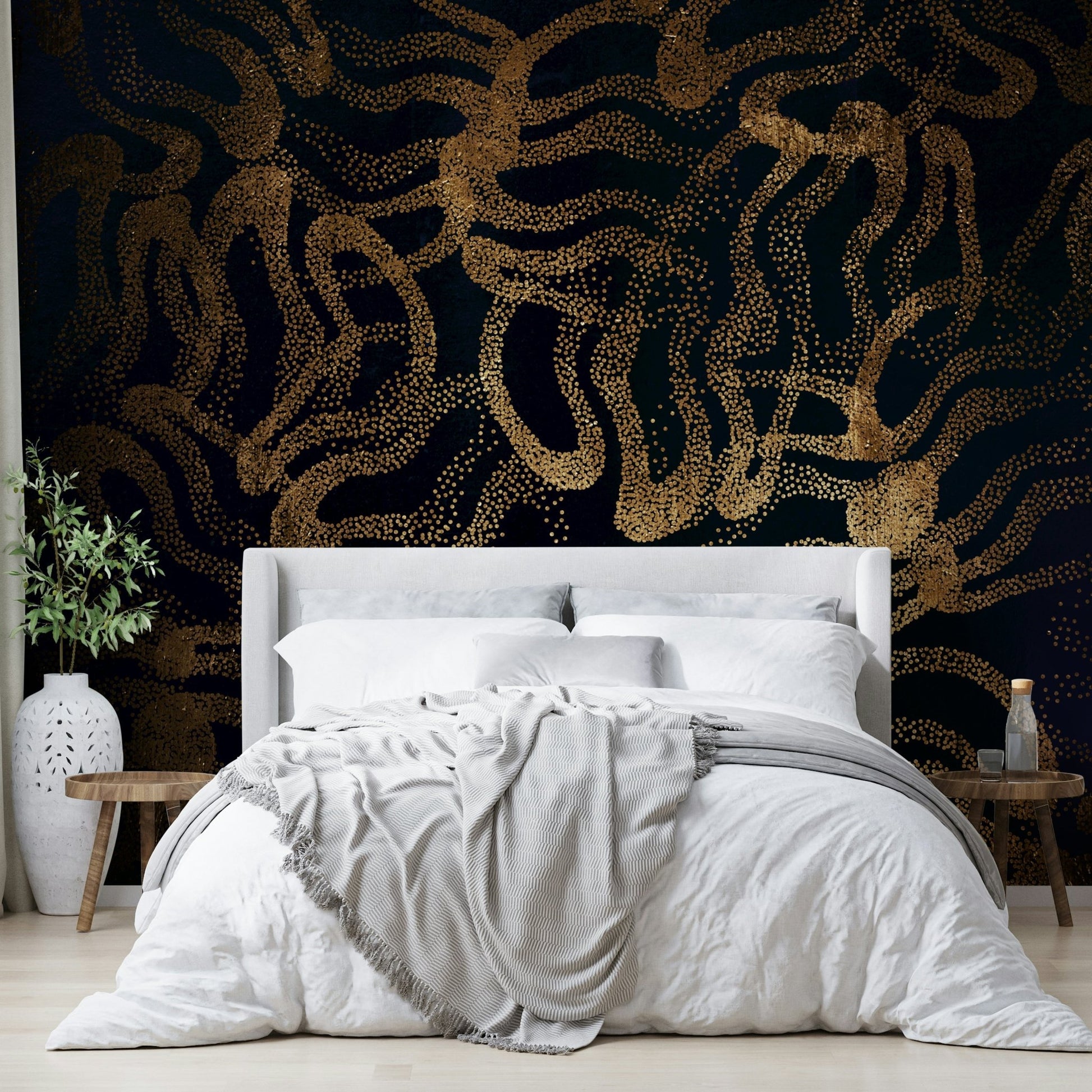 A unique and artistic statement piece for a room.
