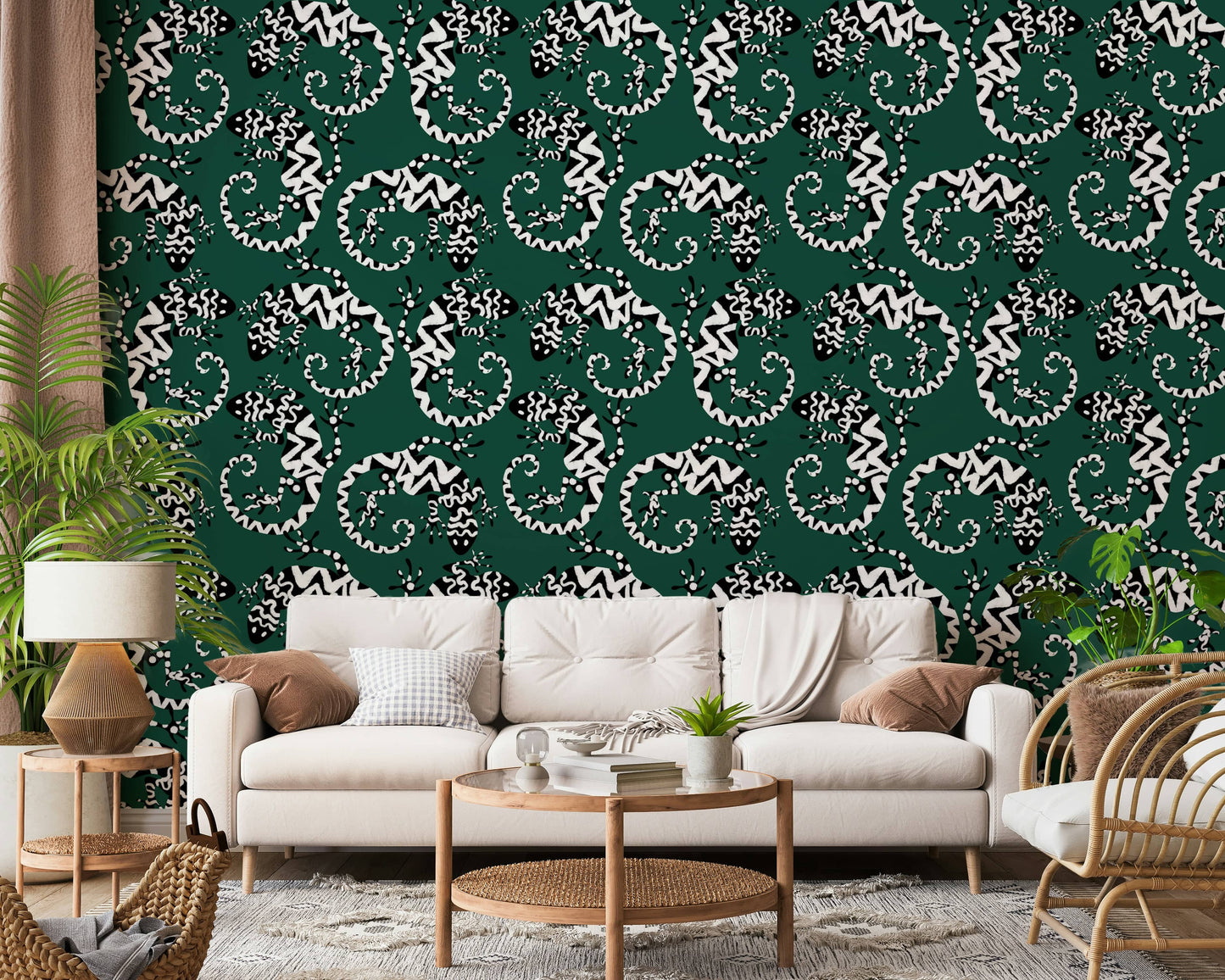 Papier peint Gecko Groove