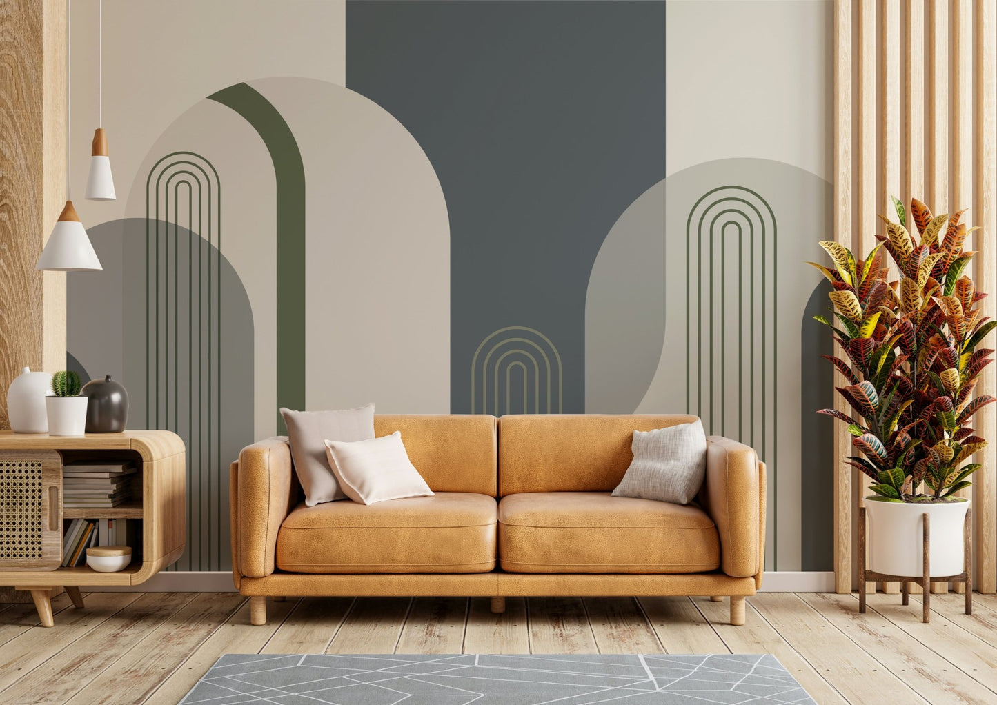 The mood is peaceful and serene.

