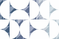 A high-quality minimalist block wall mural for walls.