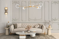 Georgian White Wood Molding Panel Wallpaper Mural - Giffywalls