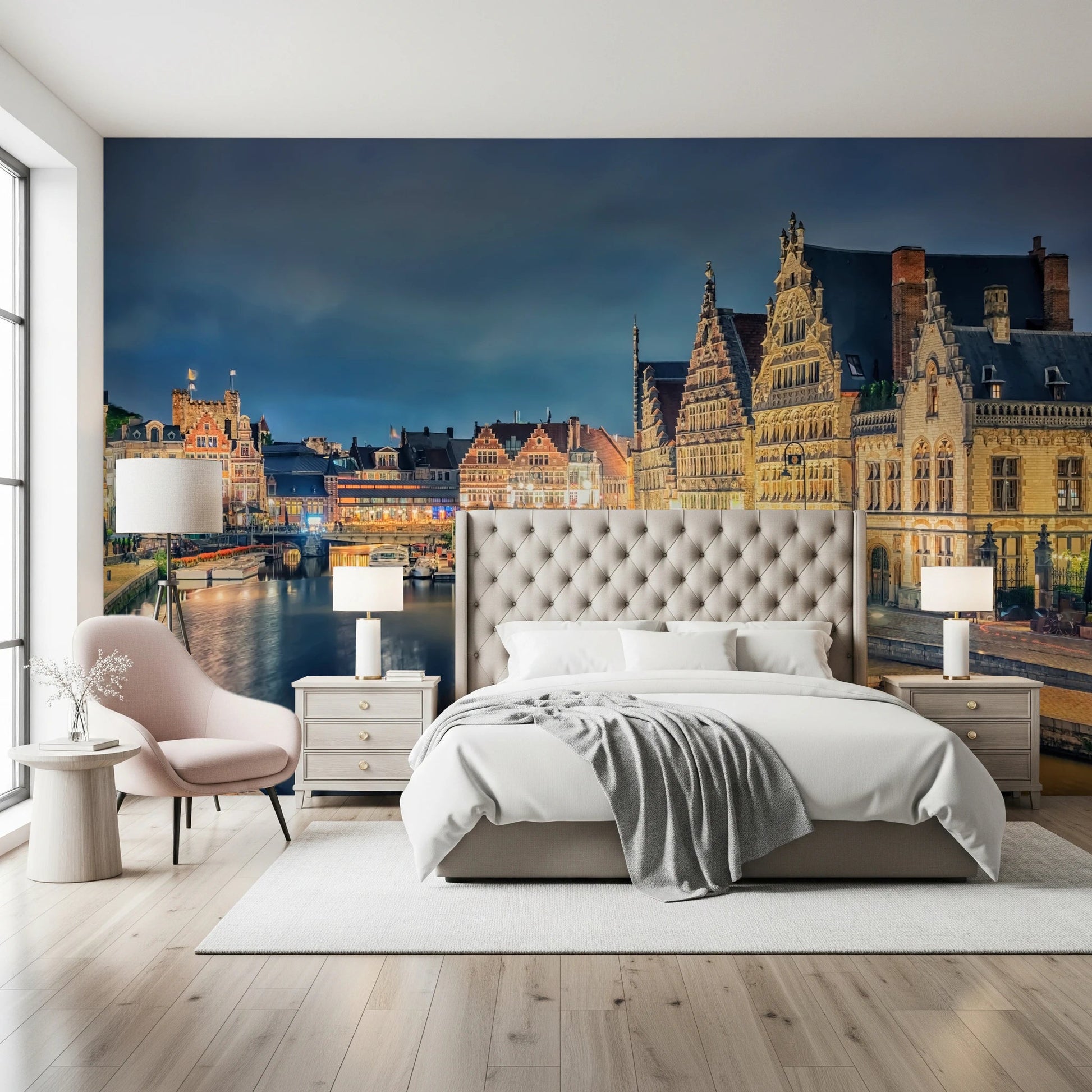 Ghent Lights Wall Mural