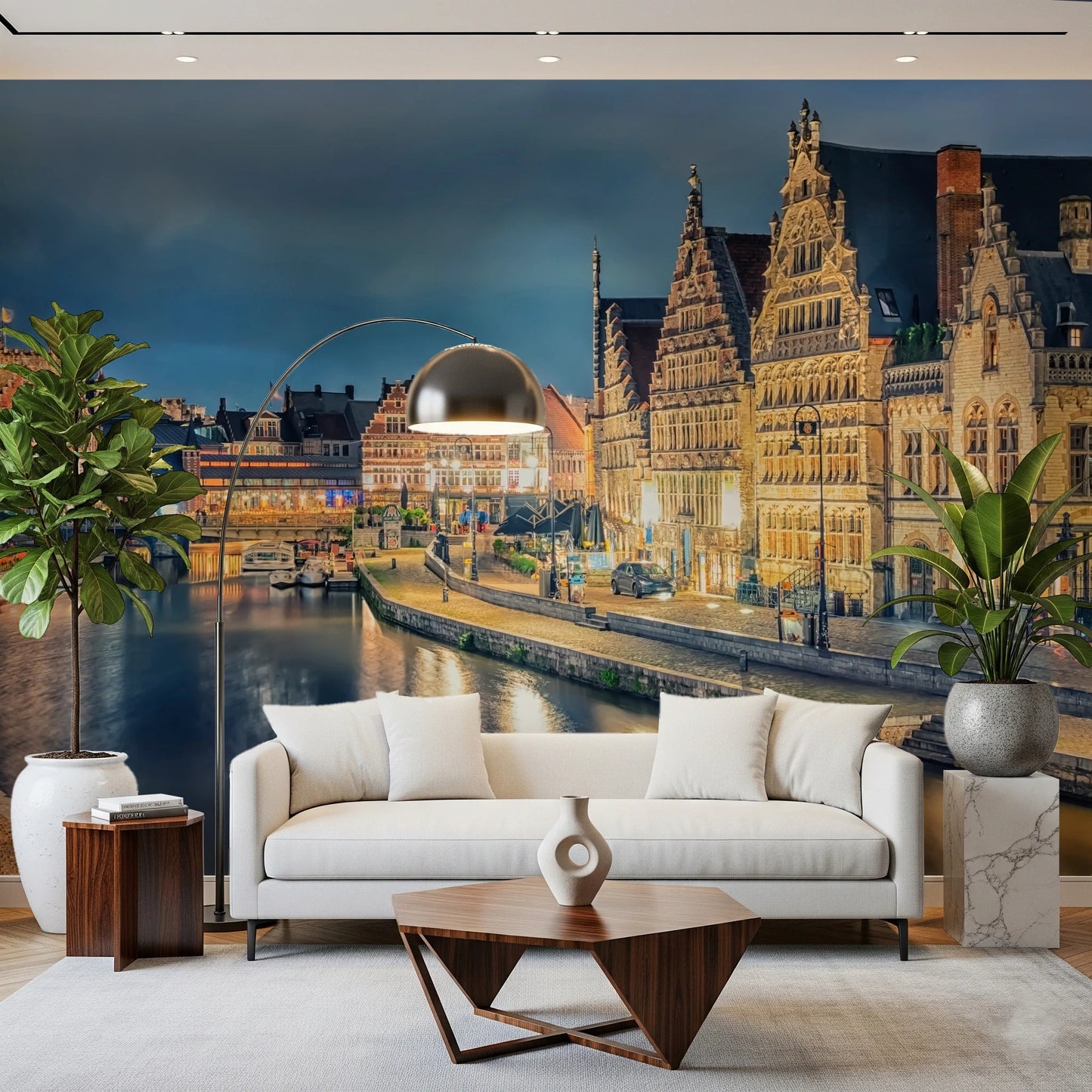 Ghent Lights Wall Mural