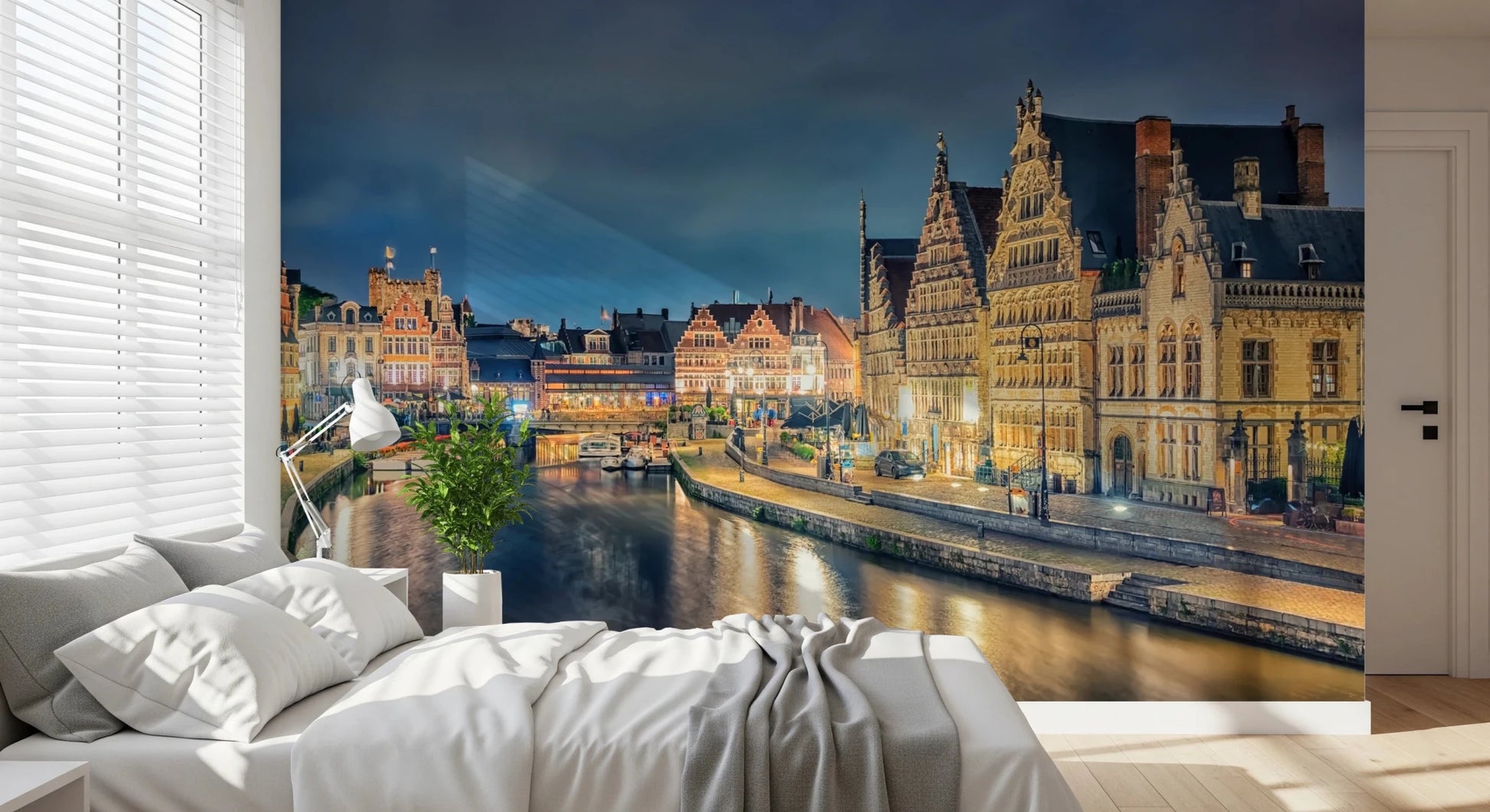 Ghent Lights Wall Mural