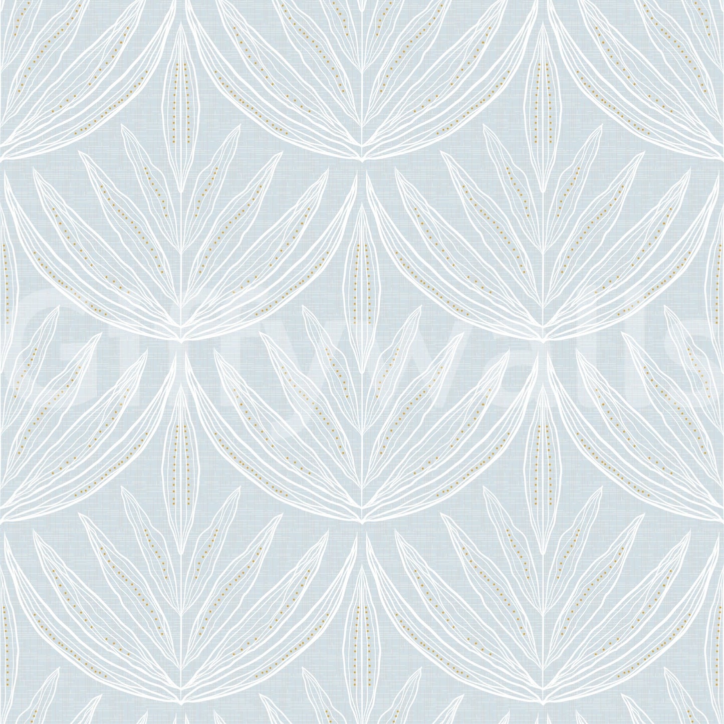 Gilded Petals Wallpaper⁠