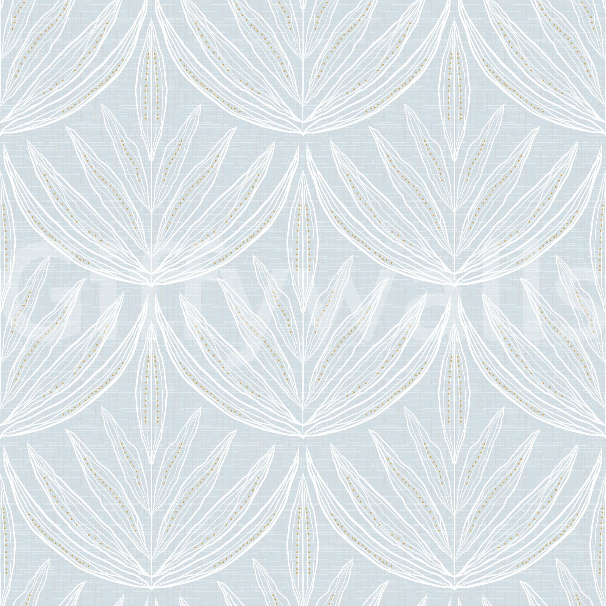 Gilded Petals Wallpaper⁠