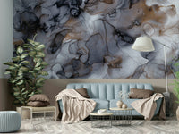 Easy-to-apply wall mural for a luxurious atmosphere

