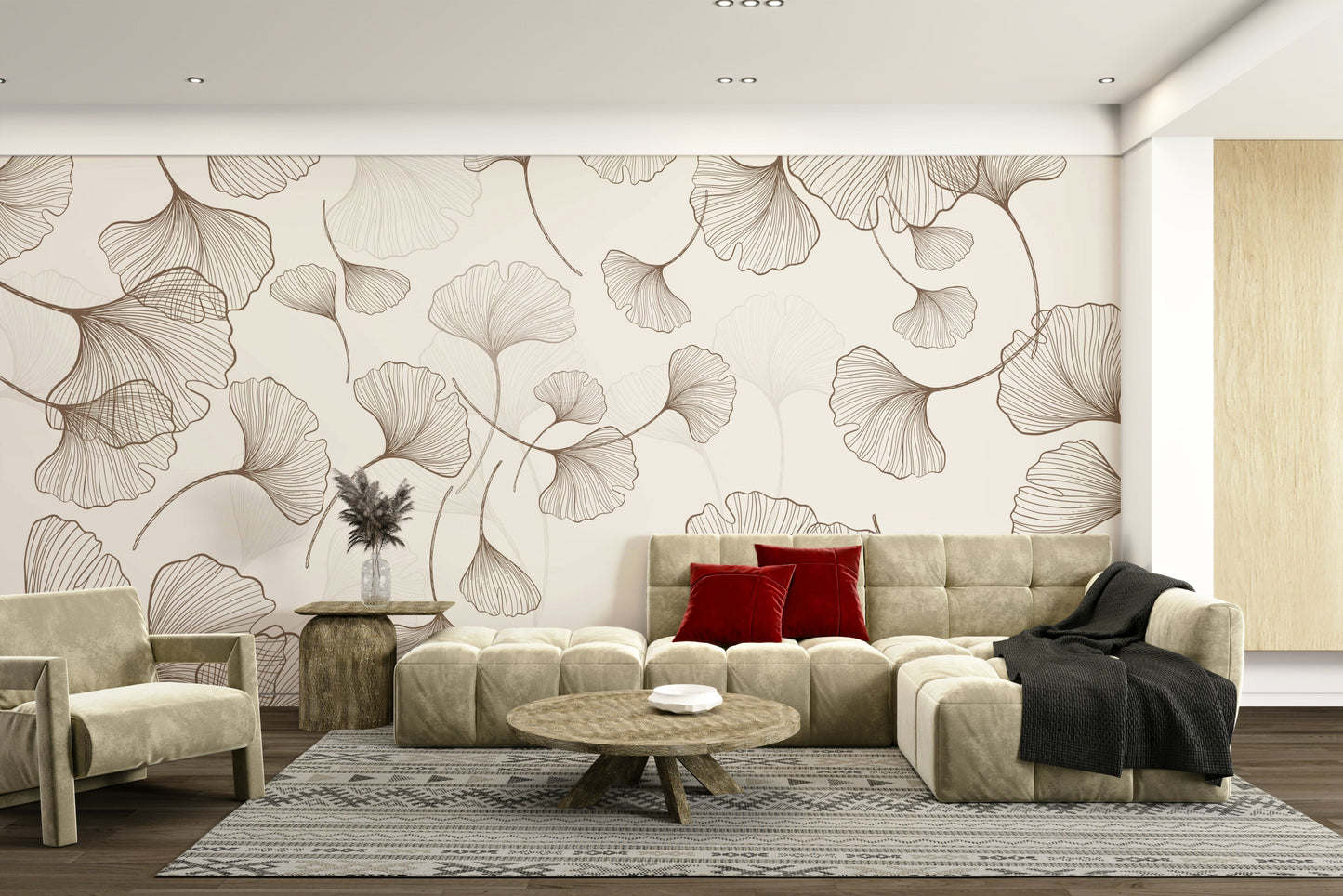 The design feels graceful and peaceful.

