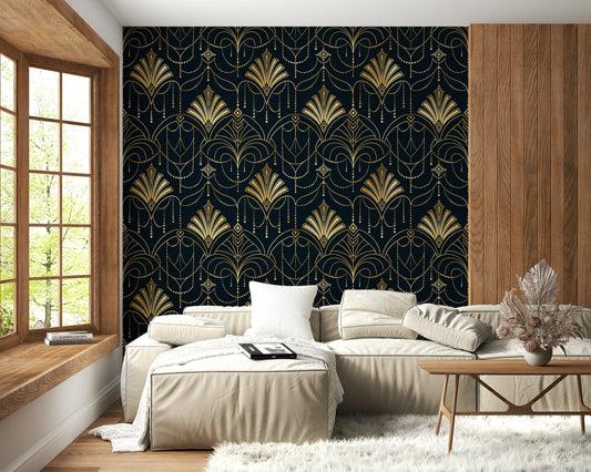 Art Deco Opulence Wallpaper⁠