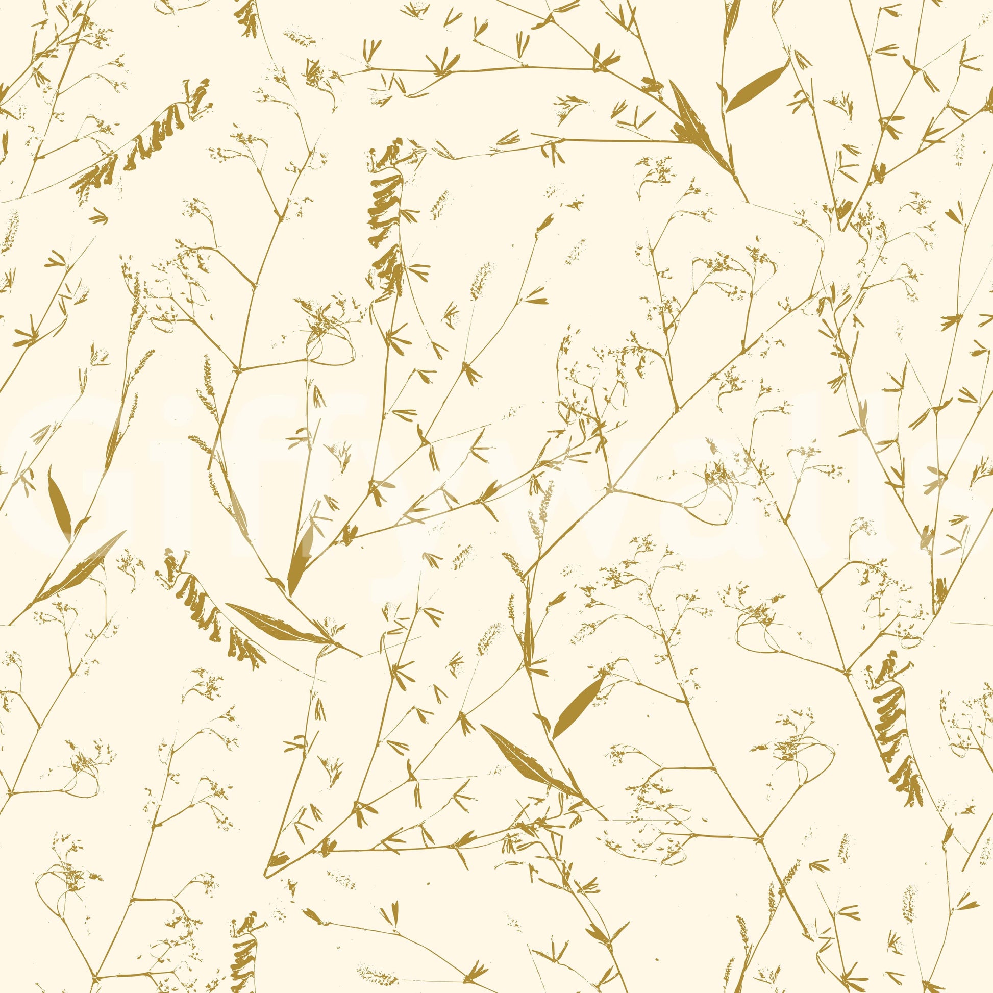 Subtle Summer Meadow calming wallpaper