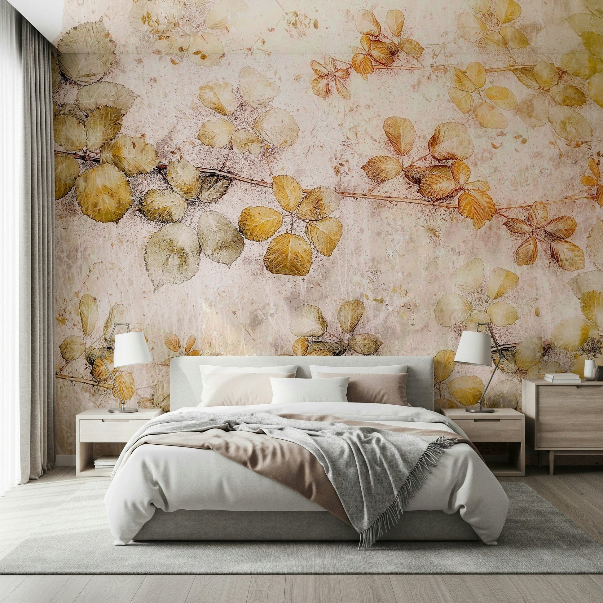 A classic autumn wallpaper for walls.

