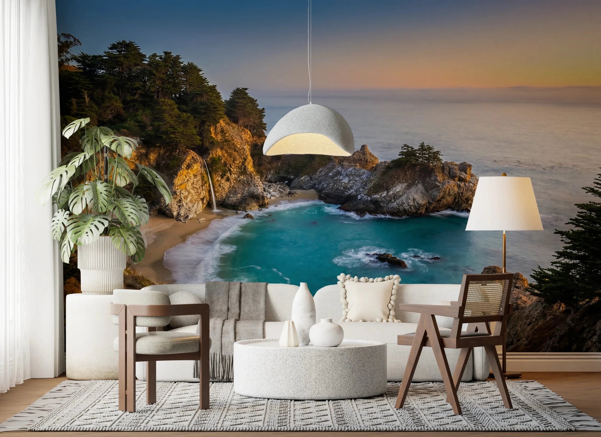 Golden Cove Wall Mural
