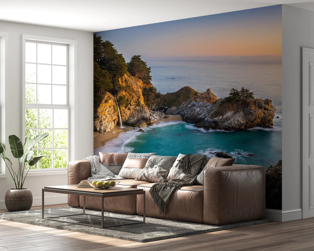 Golden Cove Wall Mural
