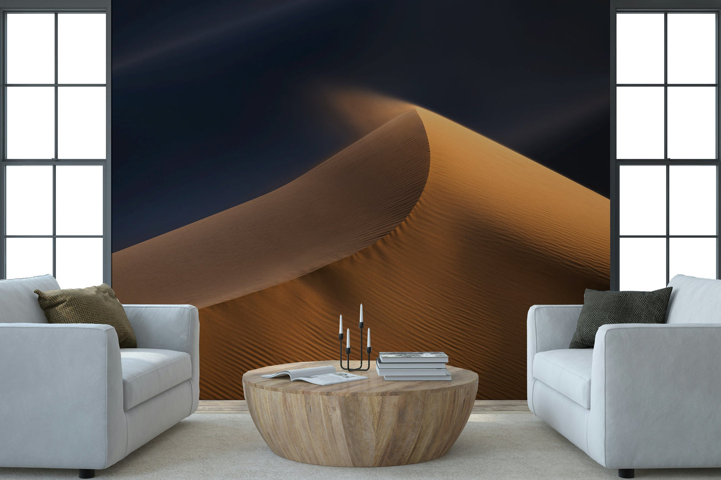 Serene Desert Rise Wall Mural -2330298