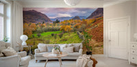 golden hills wall mural

