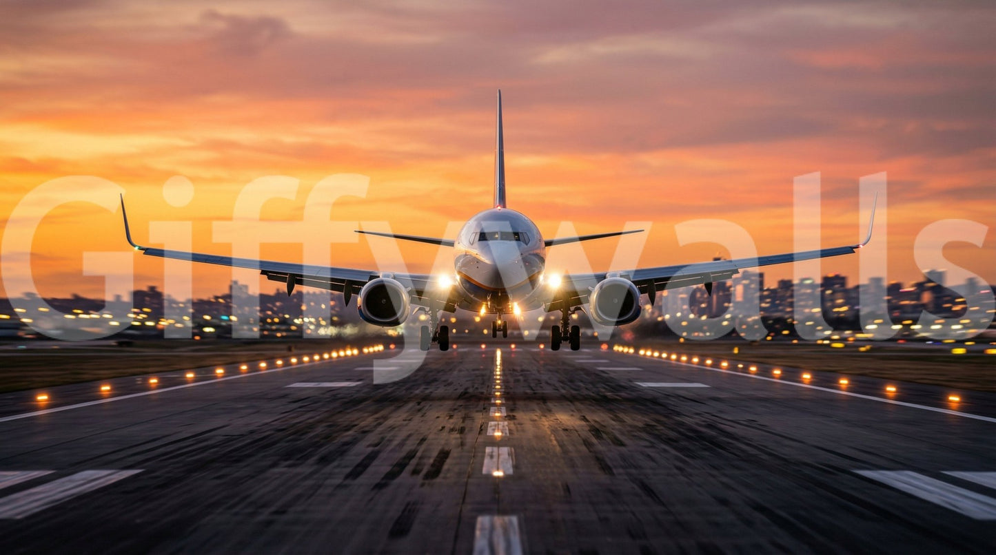 Golden Hour Ascent Wall Mural