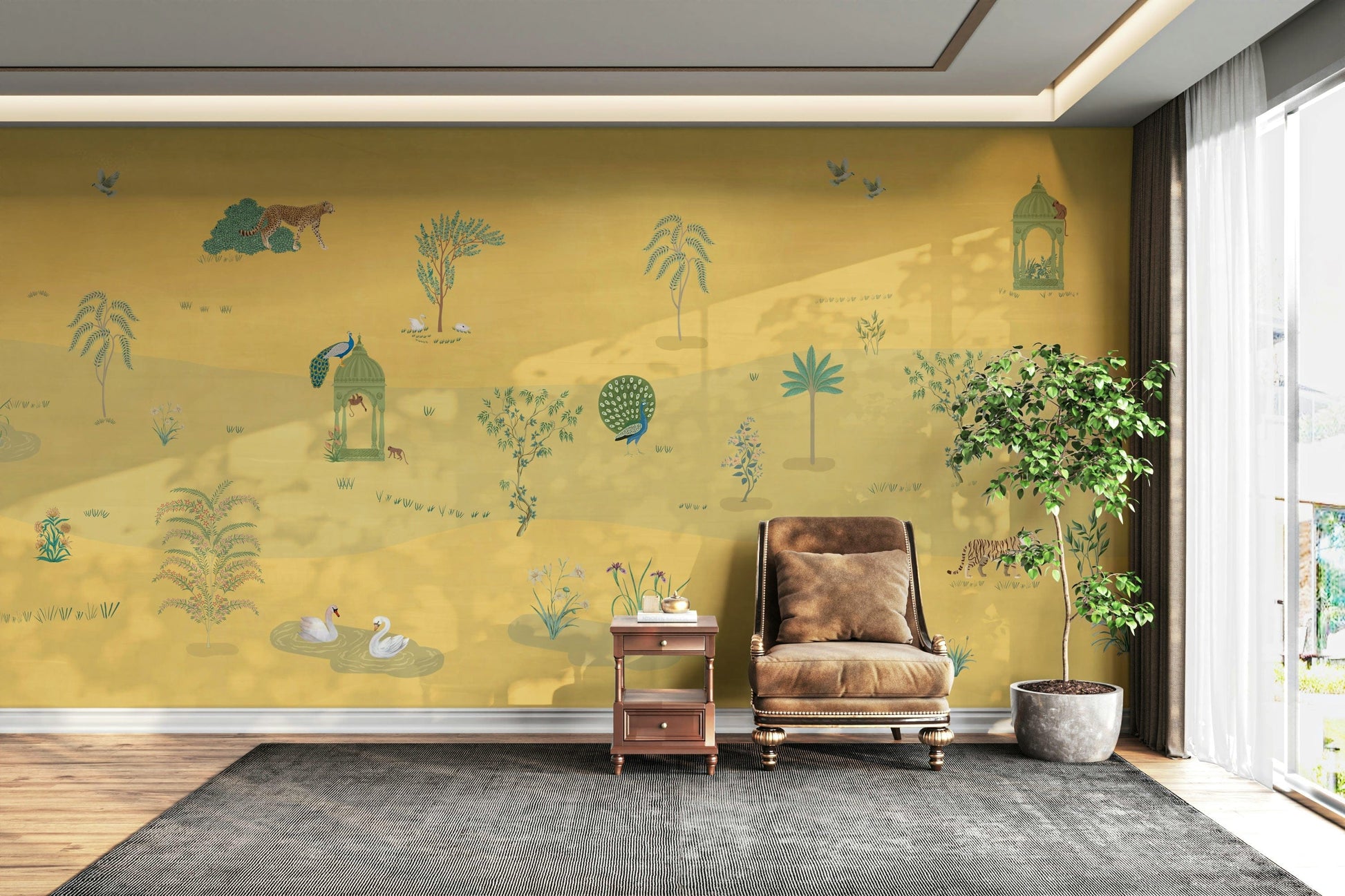 The composition is a wide, horizontal view.

