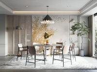 The mural covers a significant wall area.
