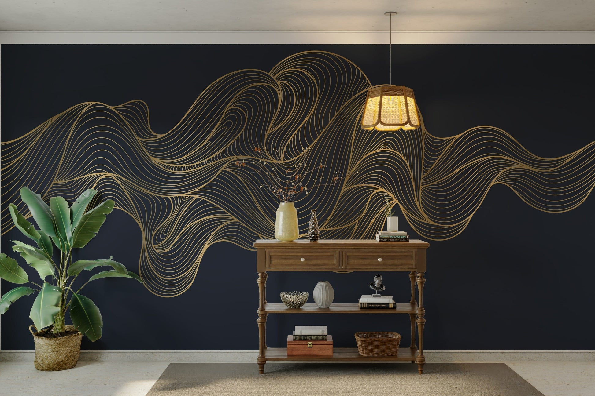 The image has a calm, tranquil mood.

