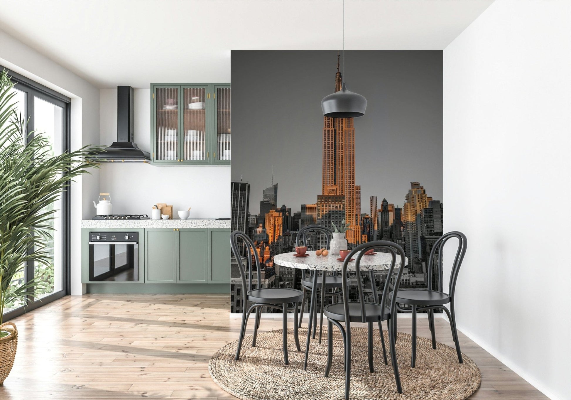 Gotham Gold Wall Mural