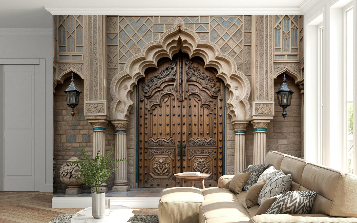 Ornate Entryway Wall Mural