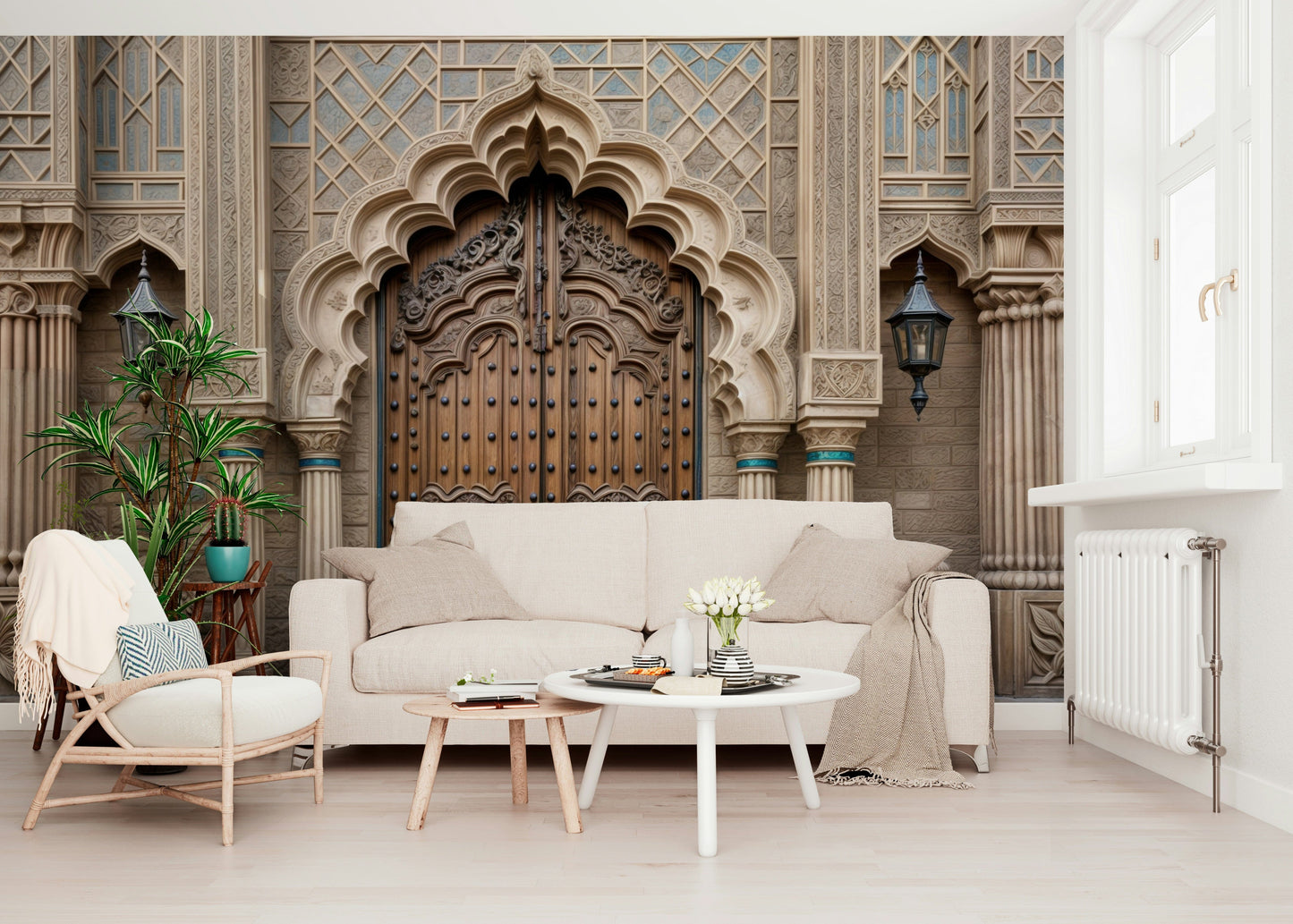 Ornate Entryway Wall Mural