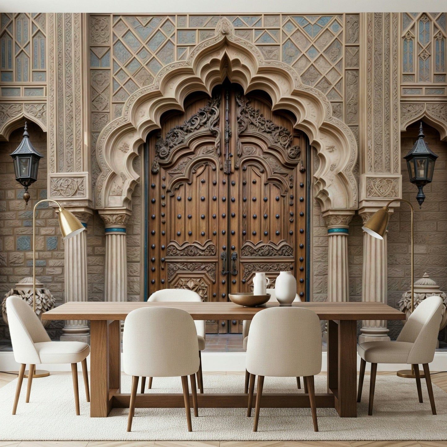 Ornate Entryway Wall Mural