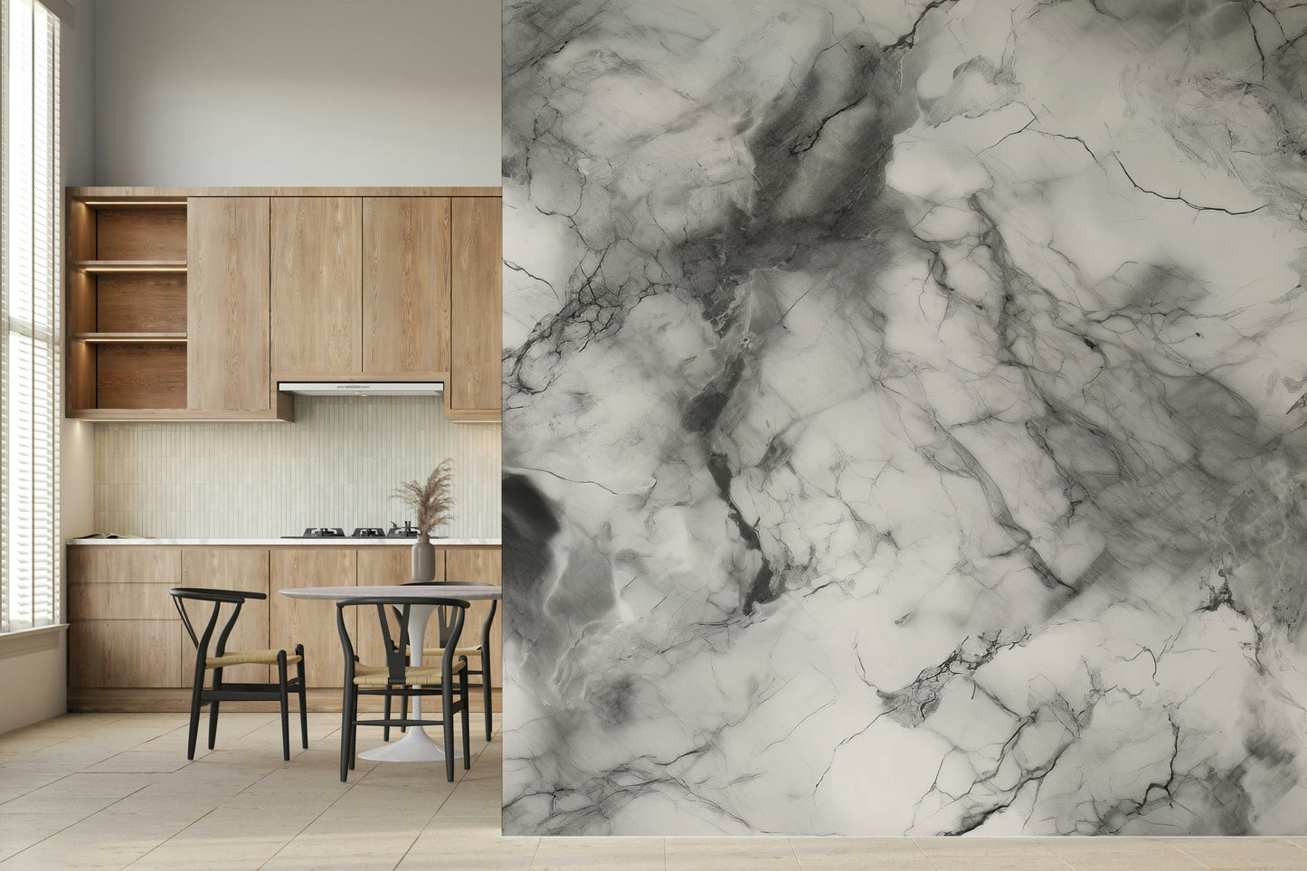 Gray Marble Texture Wall Mural -2566728