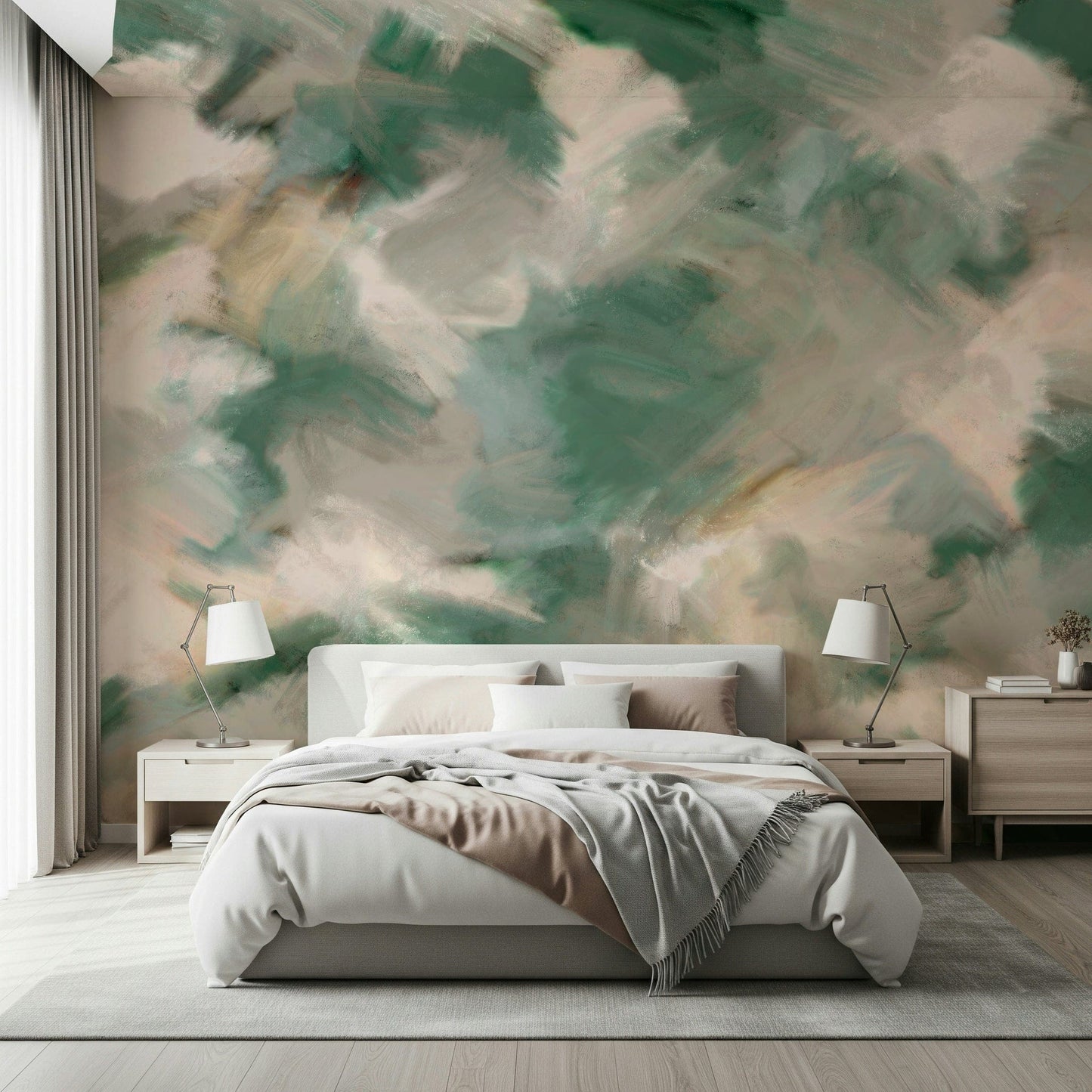 Ethereal Brushstrokes Wall Mural -2372023
