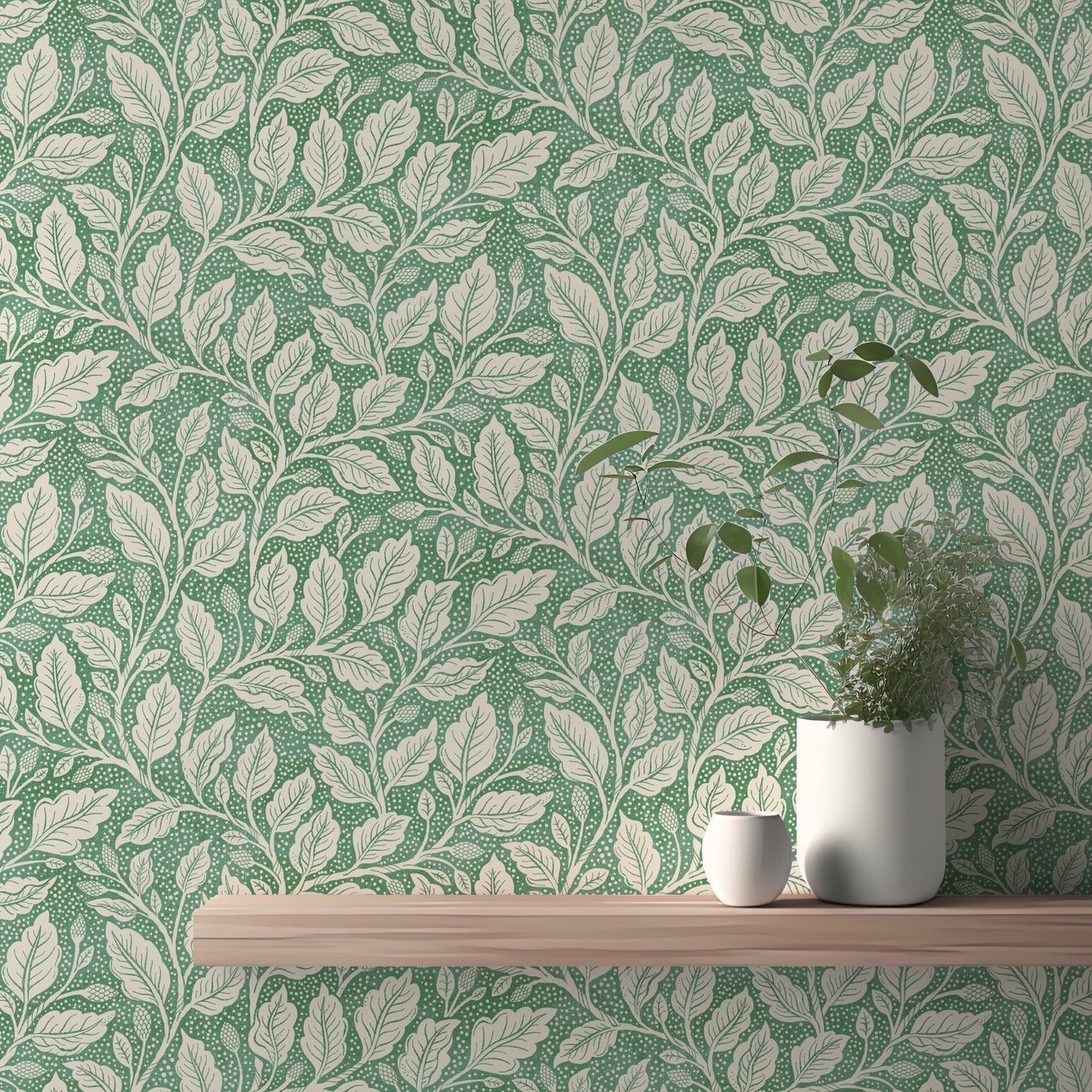 緑の出芽枝の壁紙⁠